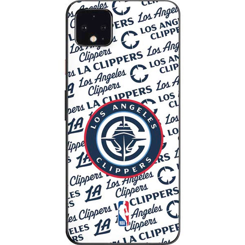 NBA Los Angeles Clippers Blast Text Google Pixel 4 XL Skin